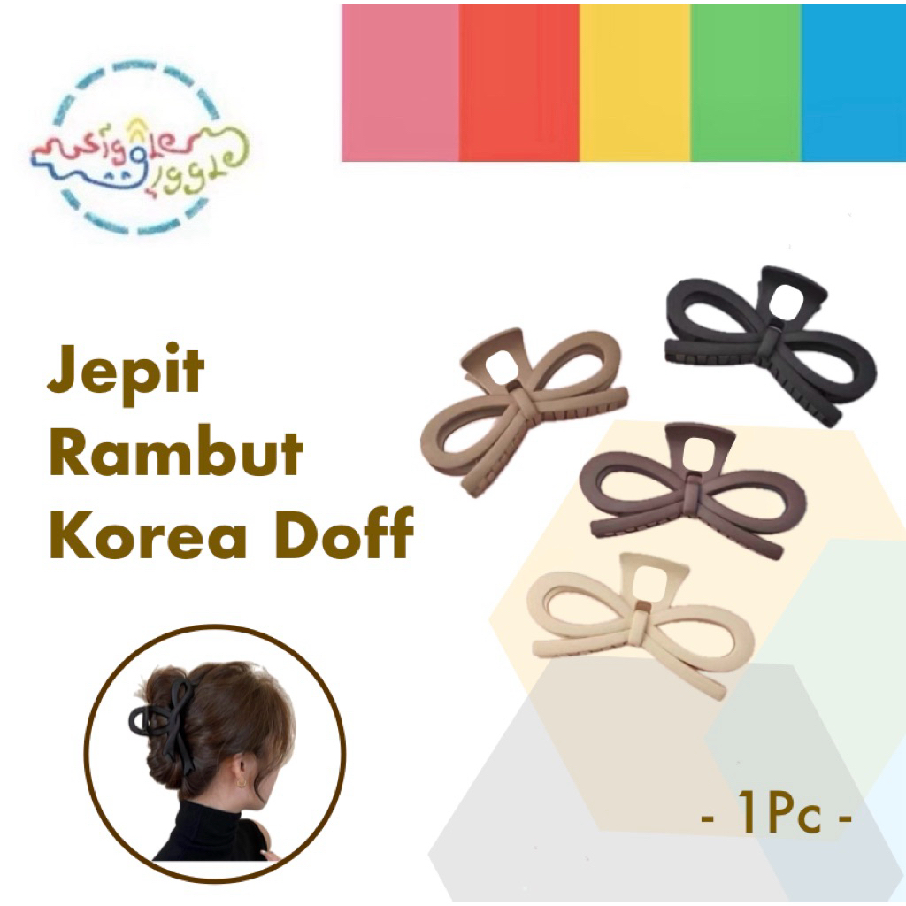 Wiggle.Giggle Jedai / กิ๊บติดผมแมตต์เกาหลี - 1 ชิ้น