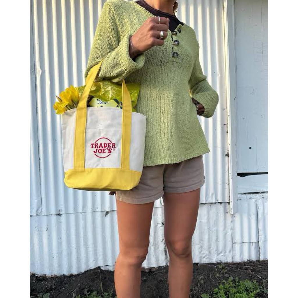 TRADER Joes Mini Tote Bag