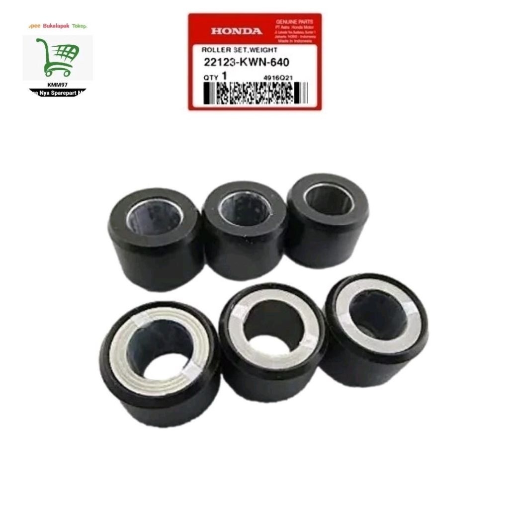 22123-KWN-640 ลูกกลิ้ง 15 กรัม Vario 150 eSP Vario 125 New Street 2025 ORIGINAL