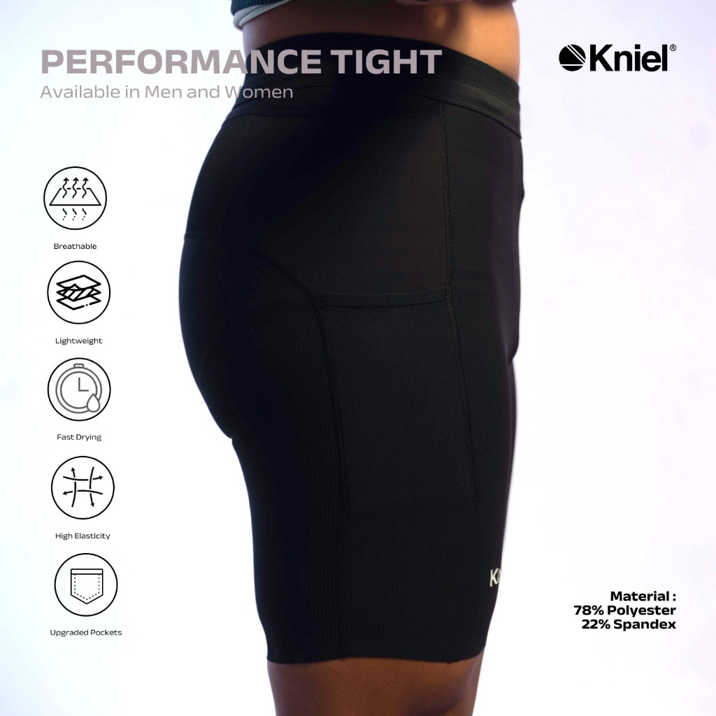 Performance Tight Mens Pants [ใหม่] Running Sport Mens Tights Running Pants Kniel