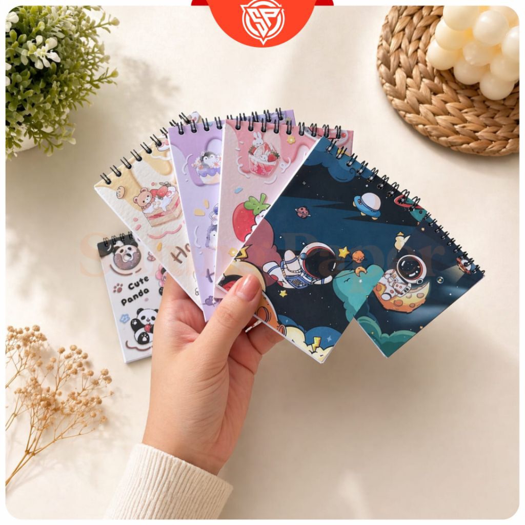 พร้อม Sketchbook Mini B7 สมุดจดบันทึกขนาดเล็กสมุดภาพสมุดโน้ตขนาดเล็กเครื่องเขียนโรงเรียน 50 แผ่น