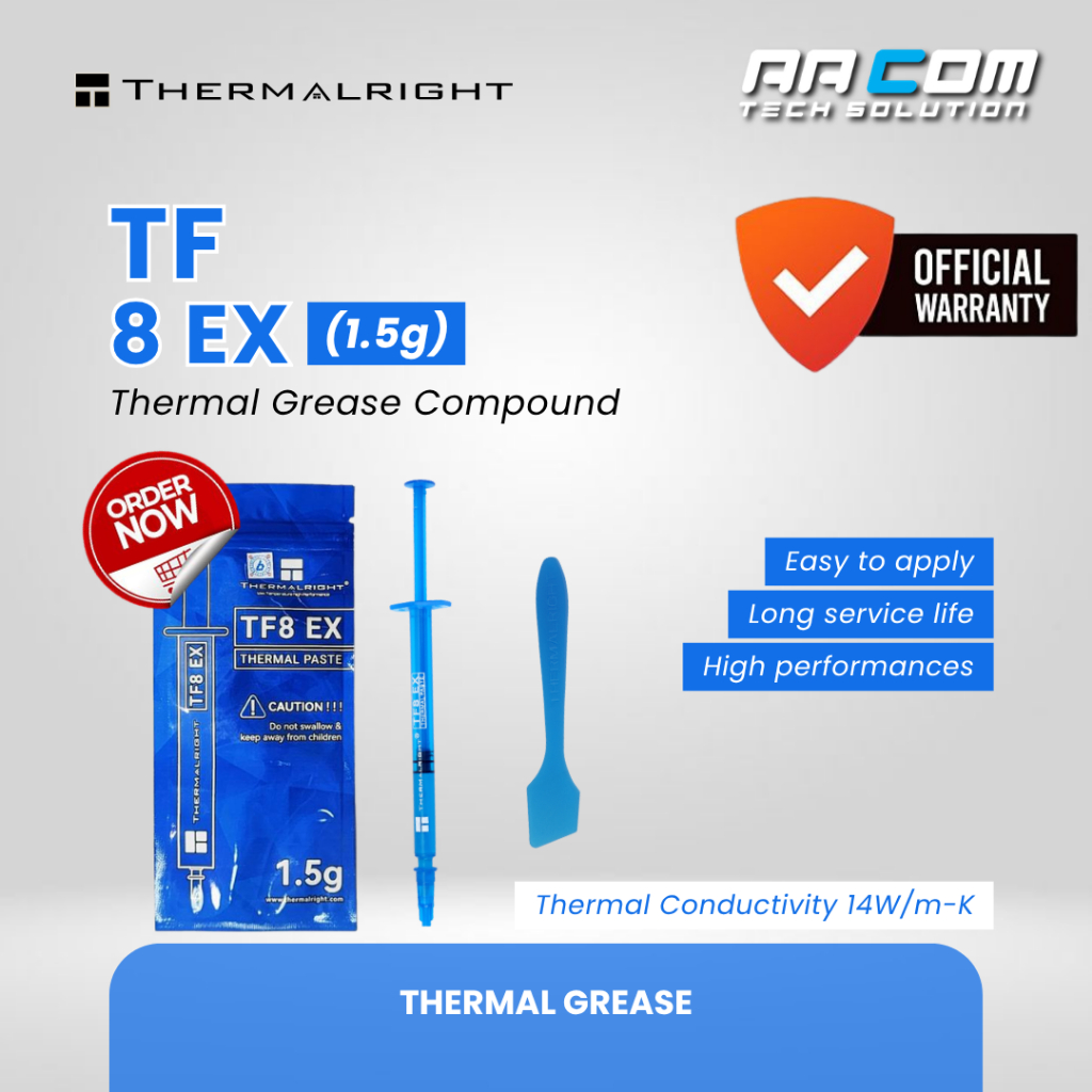 THERMALRIGHT TF8 EX 1.5g ต้นฉบับ THERMALT PASTE PROCESSOR