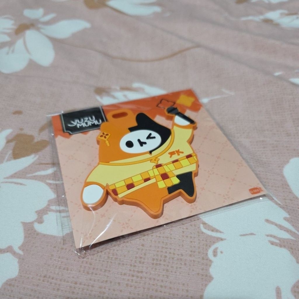 THAI - YUZU MUMU CHARACTER RUBBER TAG GMMTV FIRSTHANATUNG THE HEART KILLERS GMMTV ORIGINAL