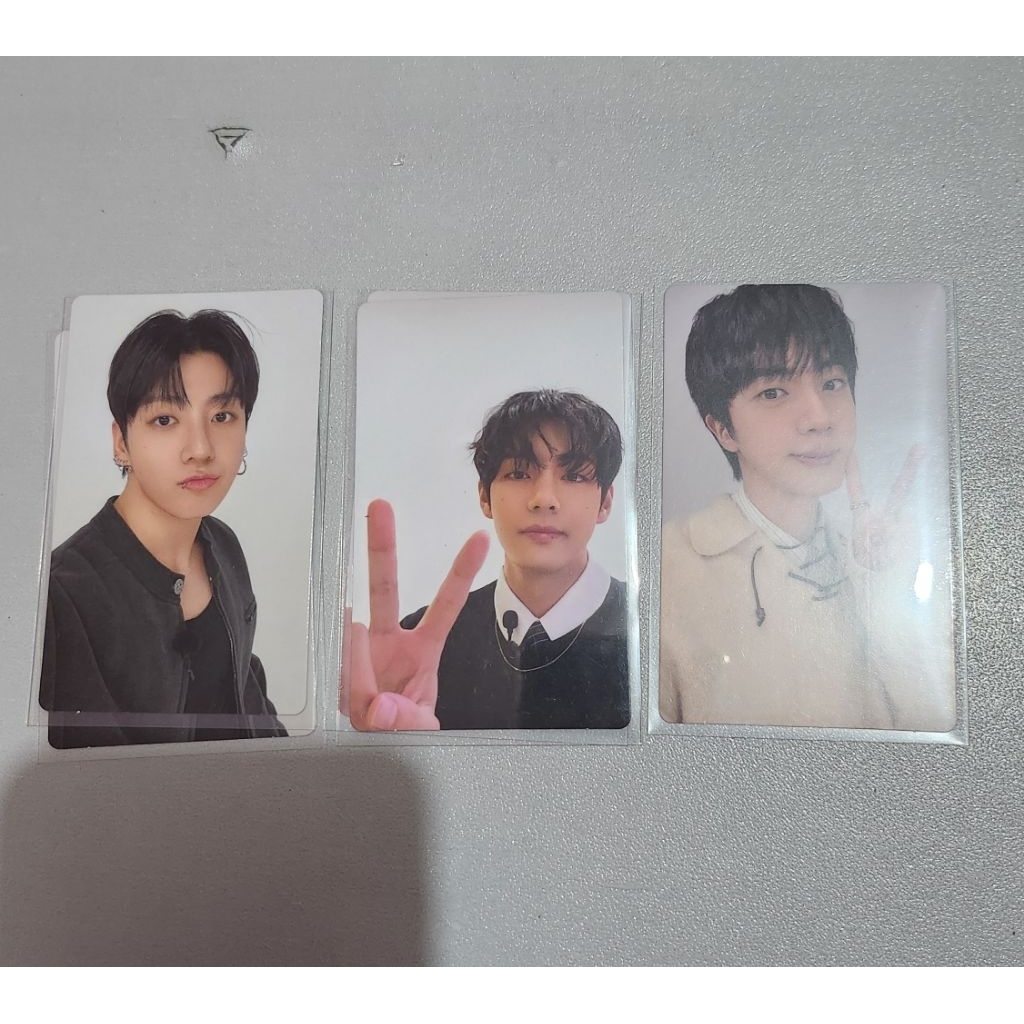 POB WEVERSE BTS ARIRANG (PHOTOCARD) WEVERSE BENEFIT JUNGKOOK V JIN