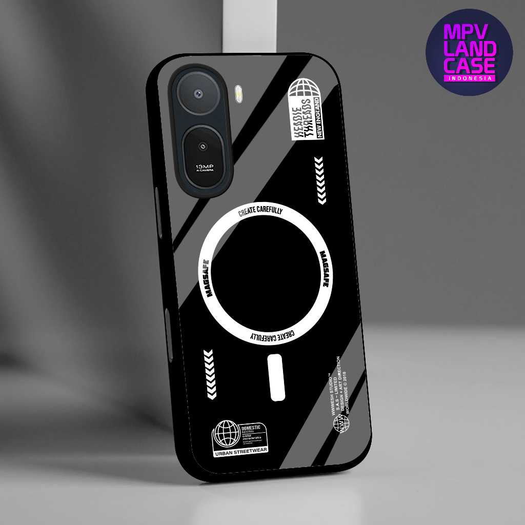 [SGA-445] เคสแก้วอะคริลิคสําหรับ Redmi A7 Pro Redmi A5 R.14C R.13C Poco C75 Redmi 15C Poco C85