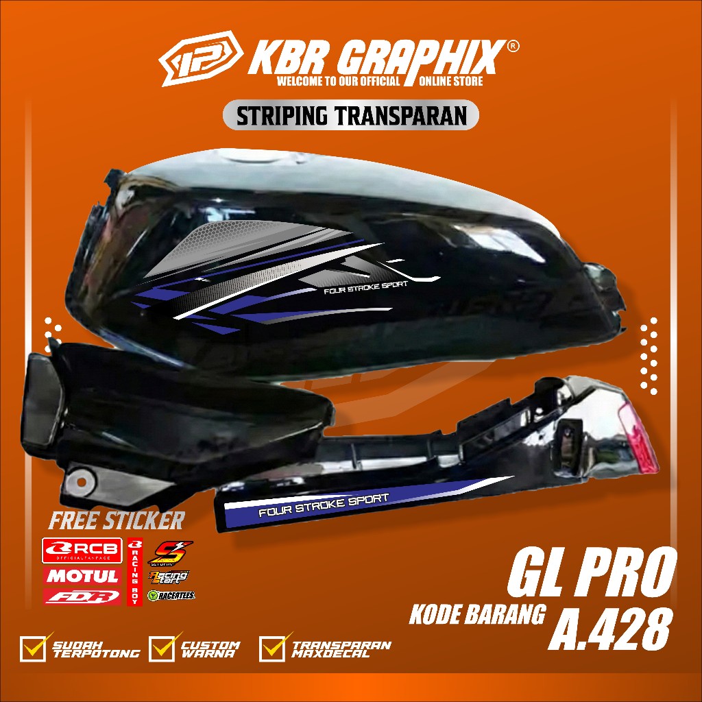 GL MAX GL PRO GL NEOTECH STRIPING, CUSTOM GL MAX GL PRO STRIPING CODE A.428