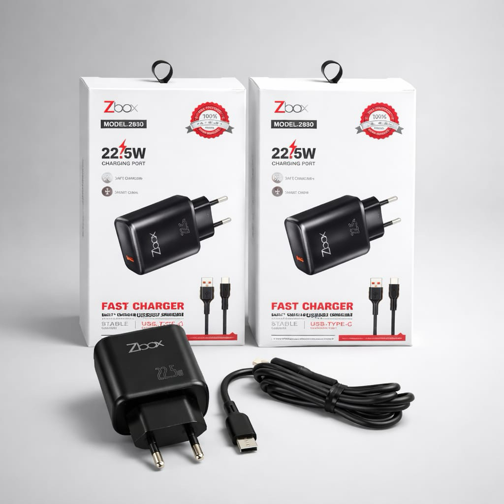 ZBOX Z830 CHARGER FAST CHARGING 22.5w MULTI PROTOCOL MICRO / TYPE C