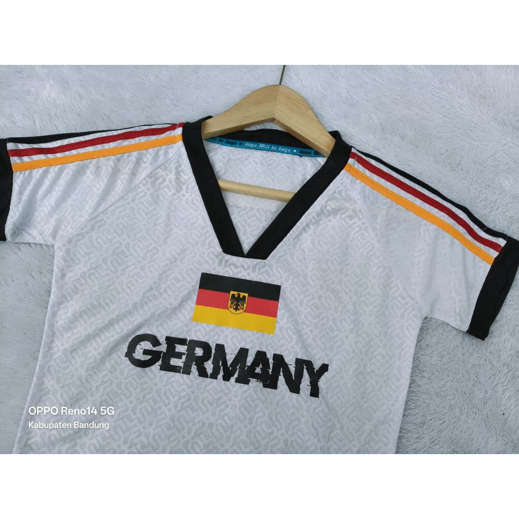 KJR - JERSEY CROP TOP / GERMANY / ผู้หญิง - GERMANY /