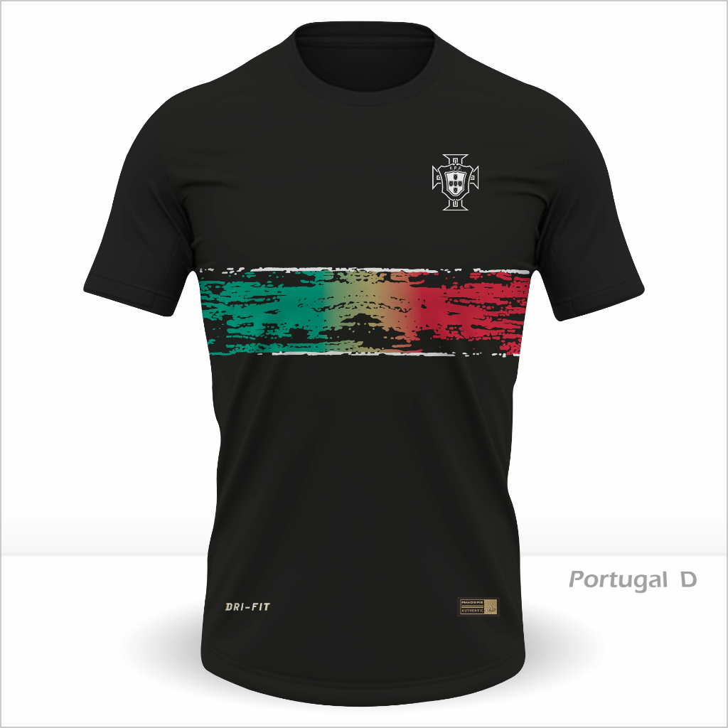 T-SHIRT นาฬิกาฟุตบอล World Cup Portugal PIKNOWPIS Sport
