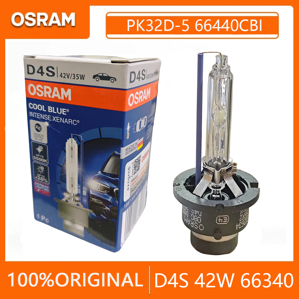 OSRAM D4S XENON HID หลอดไฟ D4S ALPHARD ใหม่ VALLFIRE CAMRY MAZDA CX5 LEXUS RX270 ต้นฉบับ OSRAM COOLB