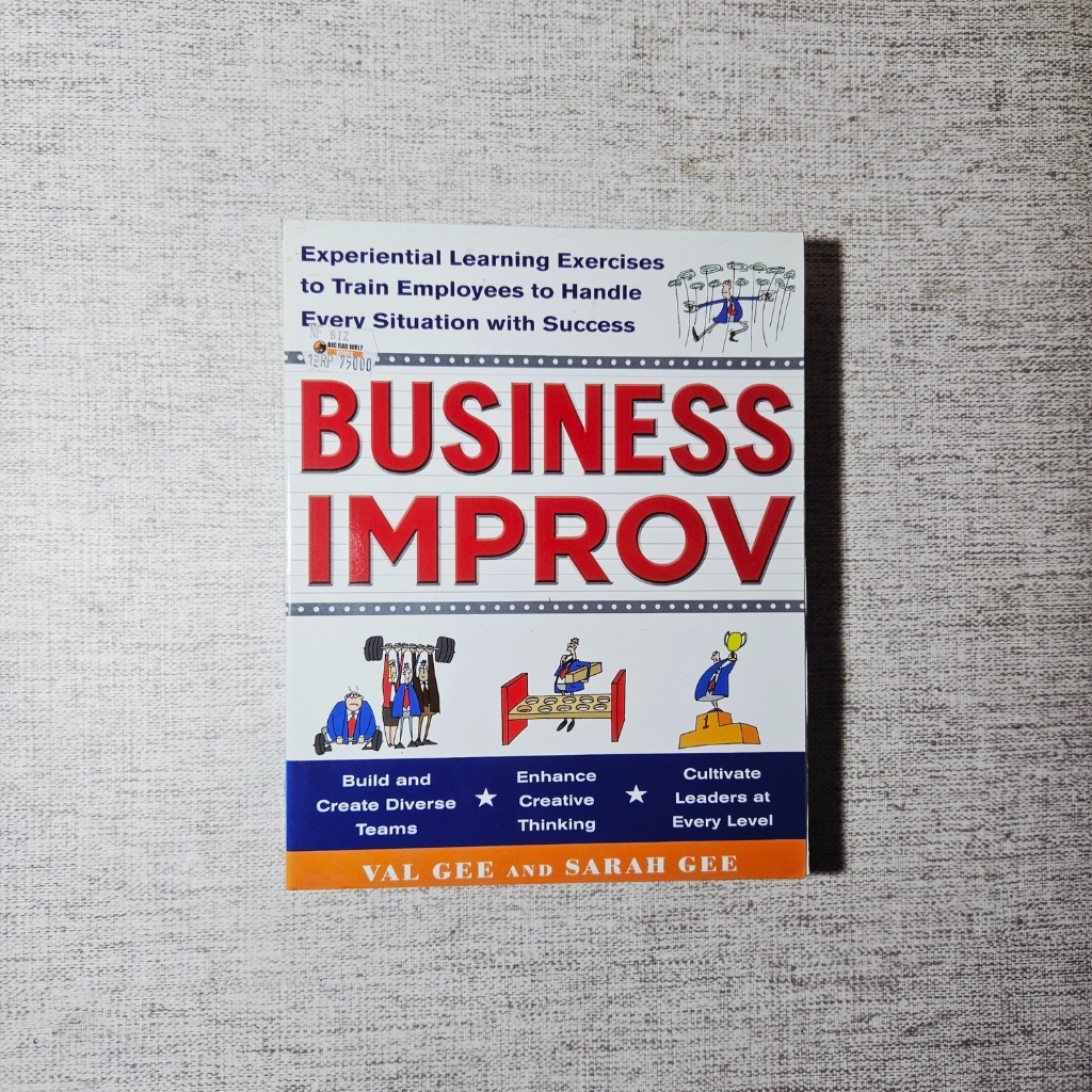 หนังสือธุรกิจ Improv: Val Gee และ Sarah Gee