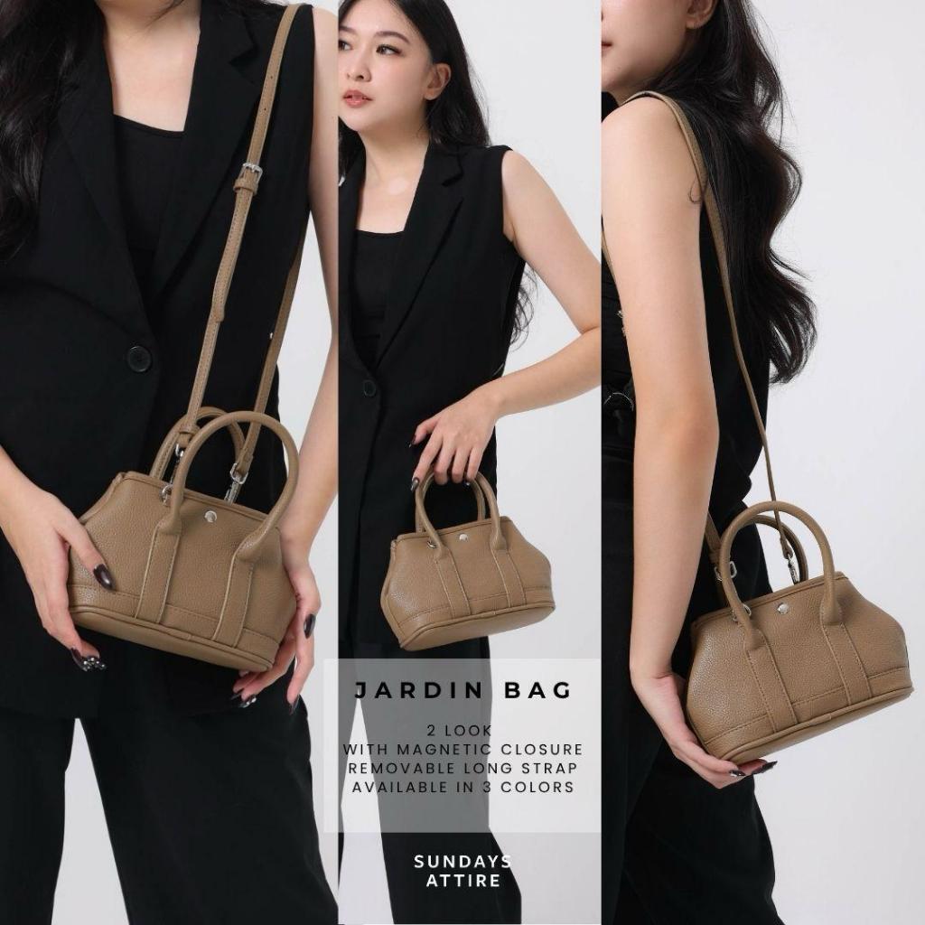 เครื่องแต่งกายวันอาทิตย์ - JARDIN HAND BAG / SLING BAG หนัง PU / กระเป๋าผู้หญิง