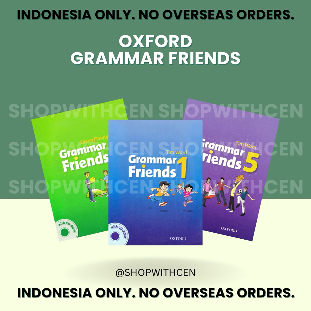 หนังสือนักเรียน Oxford Grammar Friends หนังสือครูครู