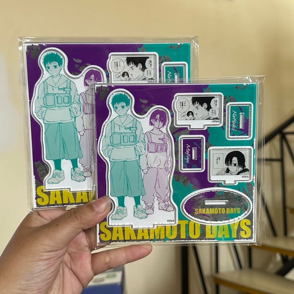 Sakamoto Days อะคริลิคตัวเลข Natsuki Seba และ Mafuyu Seba