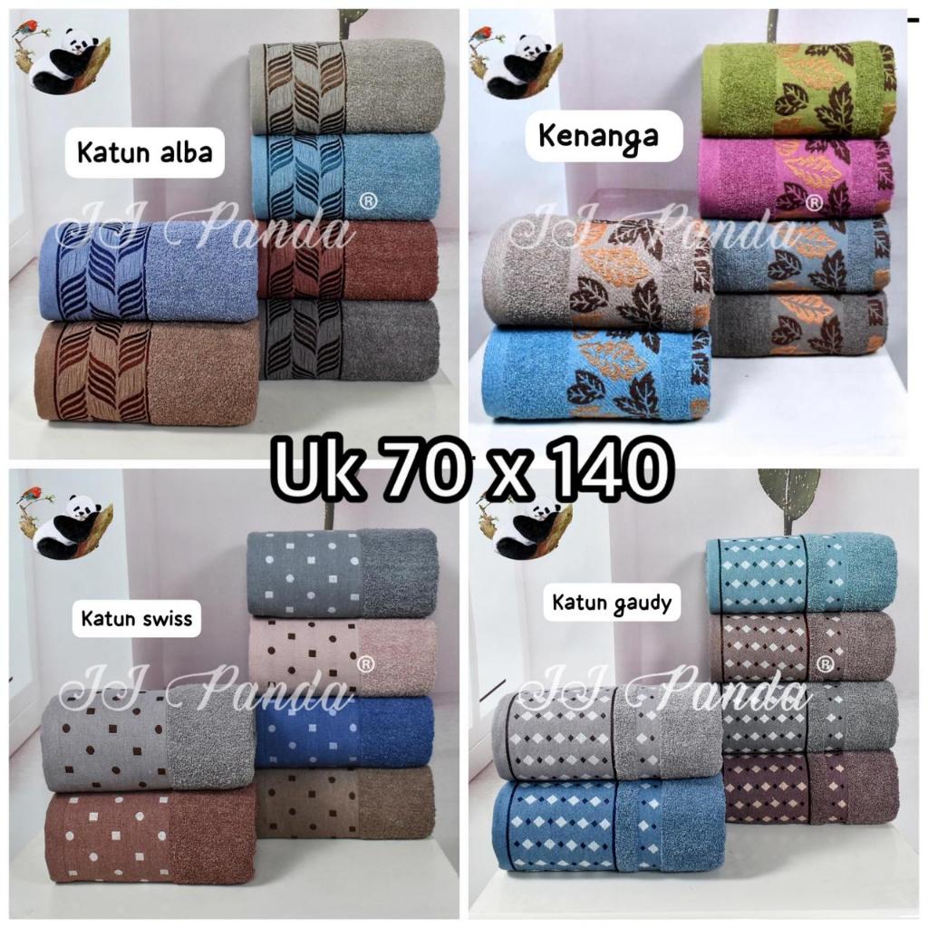 KATUN JJ Panda Cotton Medium Towel ขนาด 50 x 100 - ผ้าเช็ดตัวเด็ก