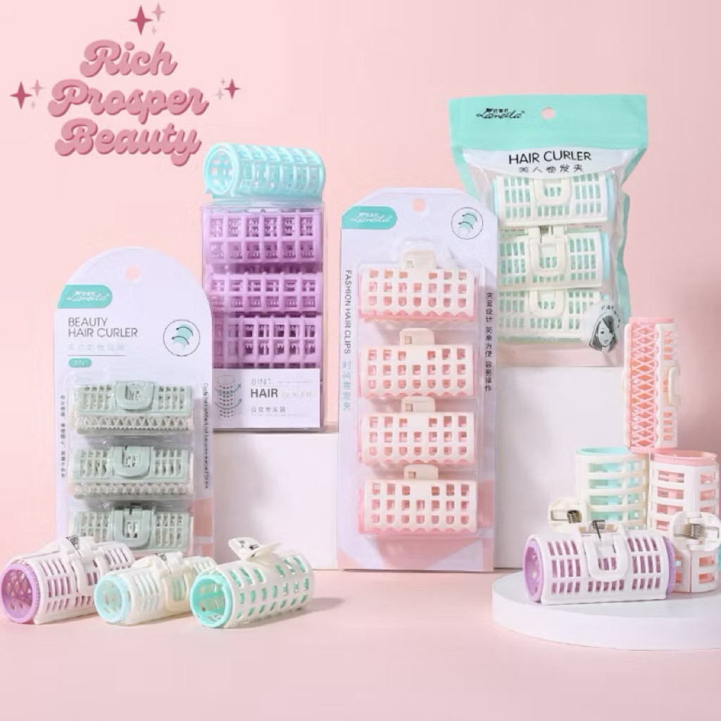 HAIR ROLLER - HAIR ROLLER ลูกกลิ้งผม Curlers Forself Salon Hair Dressing Curlers Holding Roller Volu