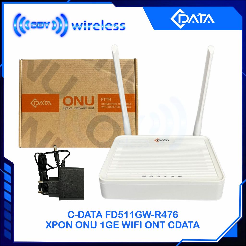 C-DATA FD511GW-R476 XPON ONU 1GE WIFI ONT ADATA