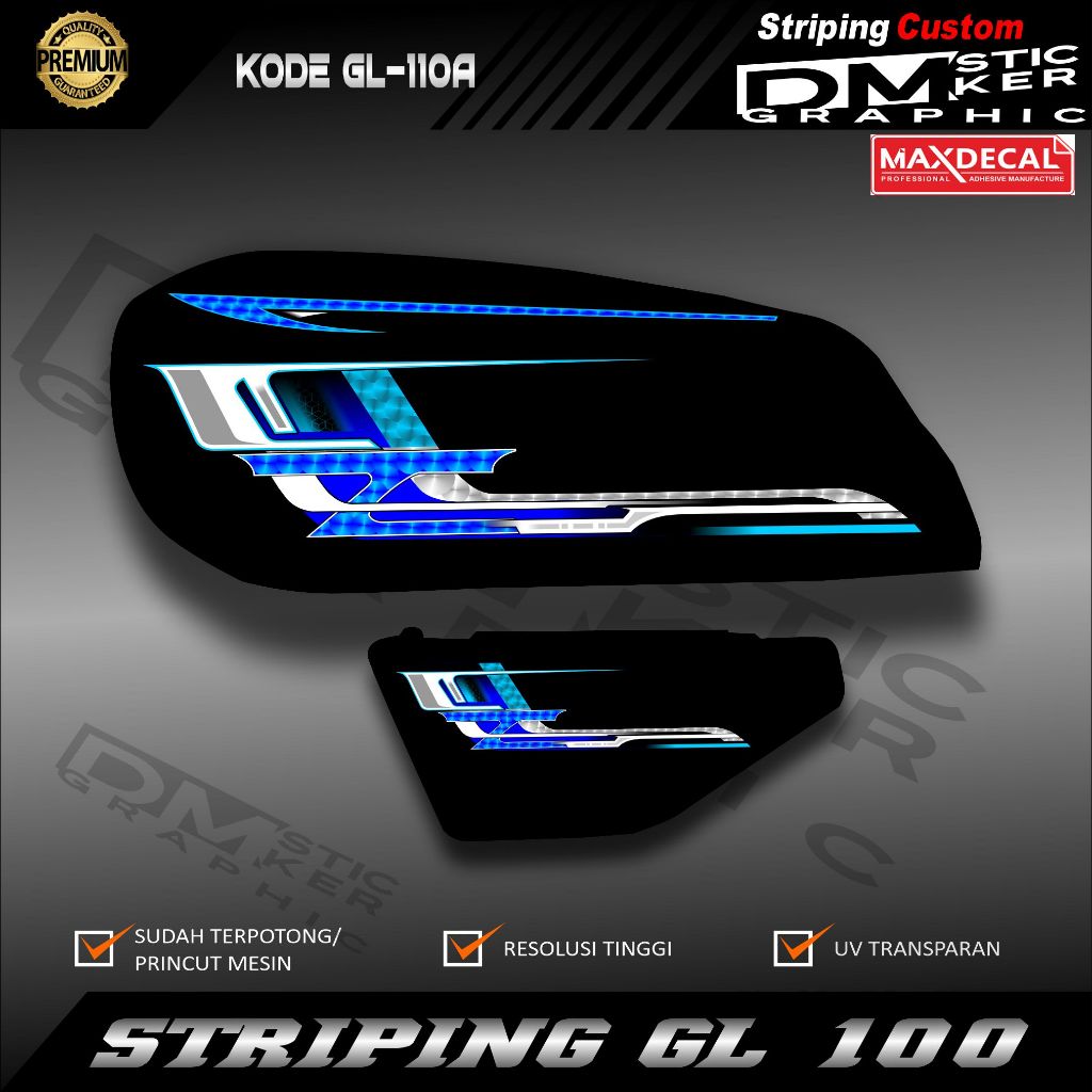 STRIPING GL 100/125 VARIATION CODE GL-110