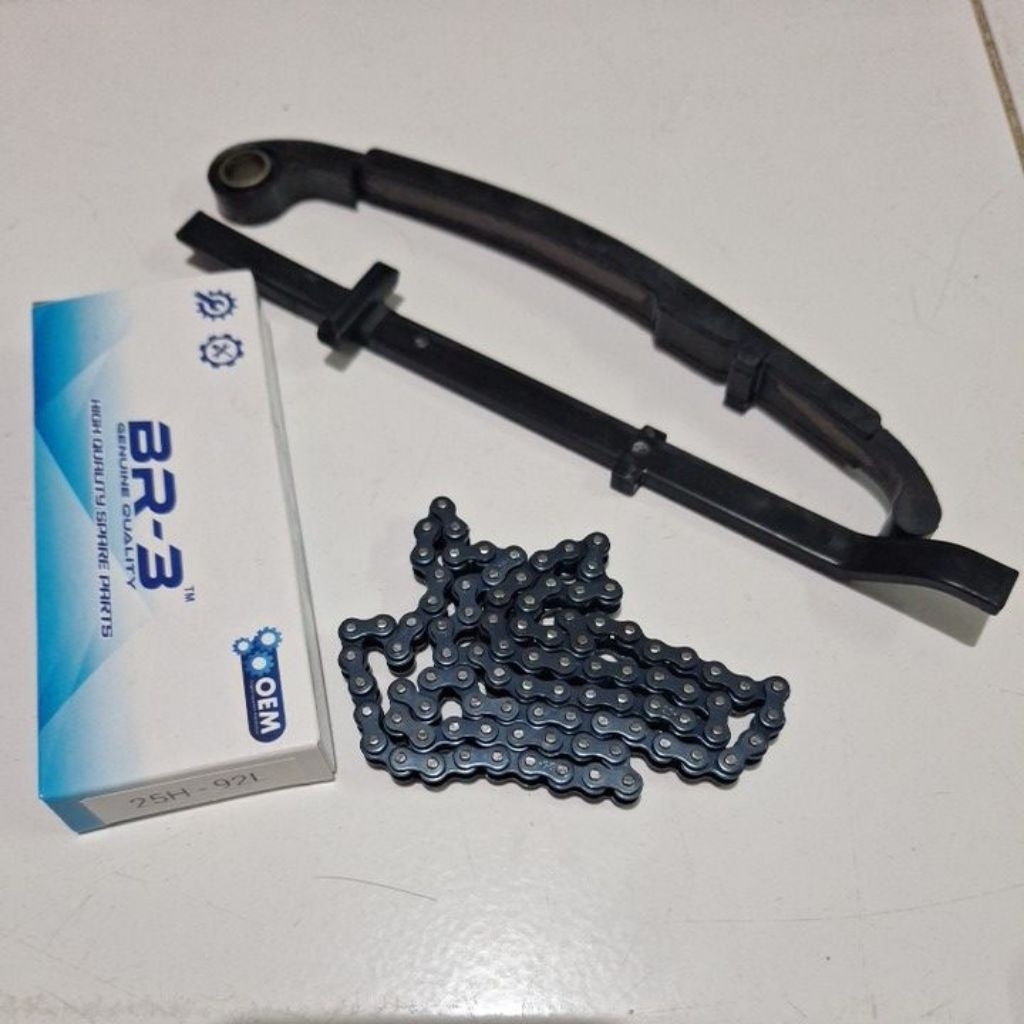 MESIN PULSAR XCD 125 TENGA CHAIN PULSAR 125 XCD 92L ENGINE CAMPRAT CHAIN