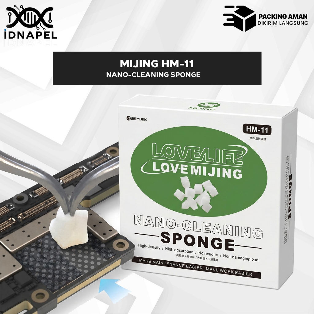 Mijing NANO CLEANING SPONGE HM-11 Original Cotton Foam IC PCB Cleaner