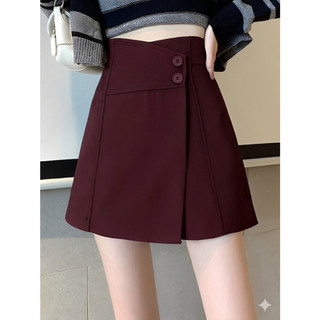 KOREAN SKORT WANITA 6896 | ROK CELANA WANITA KANCING BUTTON | ROCELA WANITA KEKINIAN