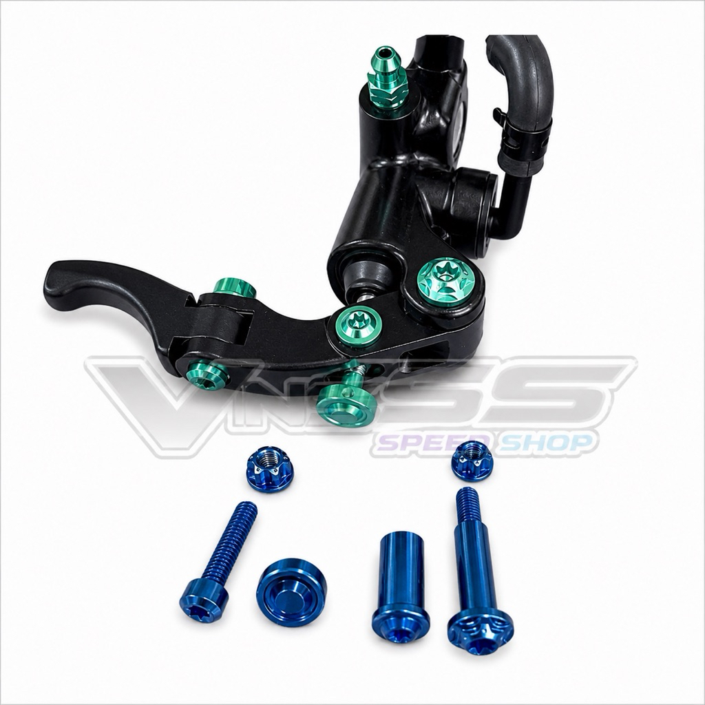 RCB S1 / RCB S1 FL Titanium GR5 แม่เบรกไทเทเนียม Bolt