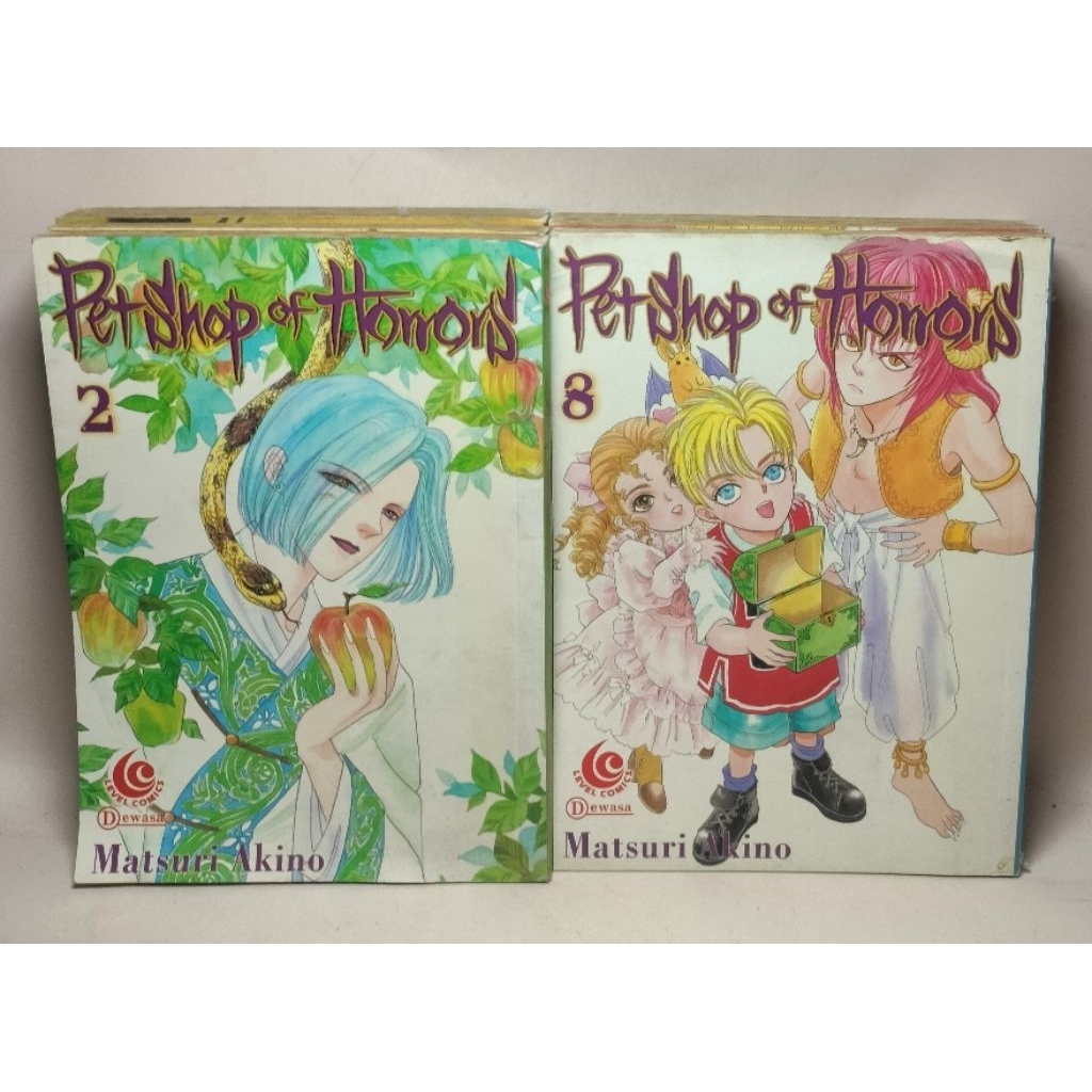 Petshop of Honors Comic Set 2-8