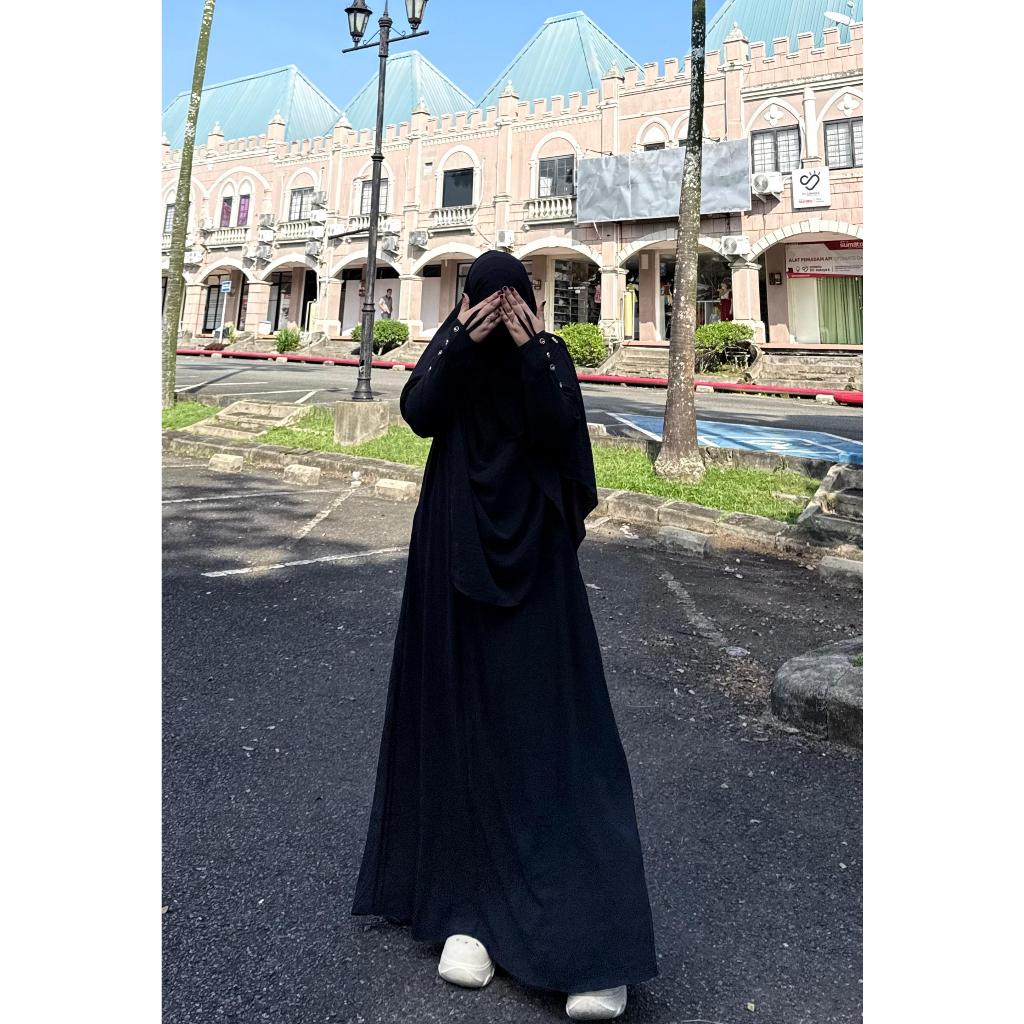 Jenna abaya ชุด syari Gamis ชุด jenna syari cringkel ไถผ้าไหมพรีเมี่ยม