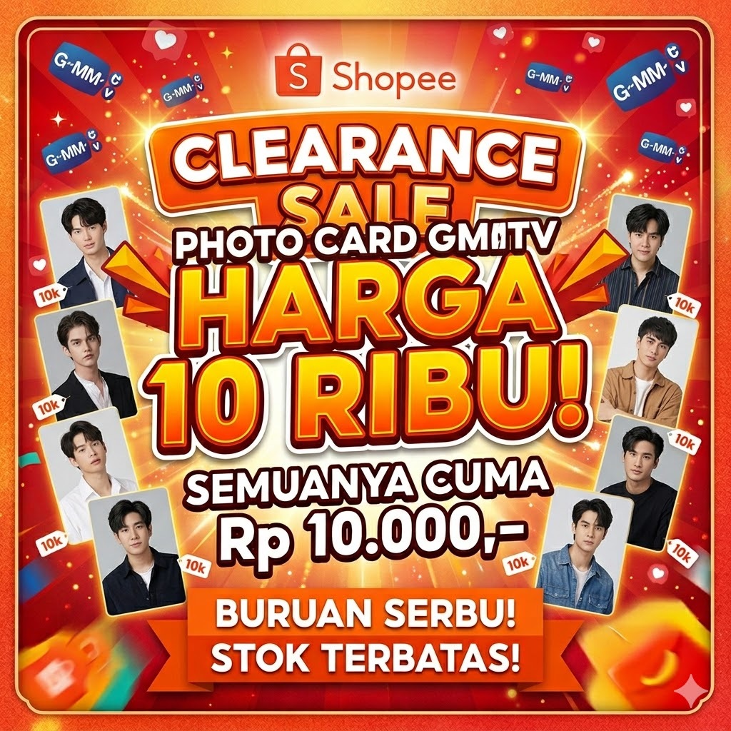 Serbba 10rb Photocard CC GMMTV GemFot AouBoom