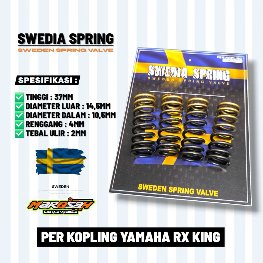 JUPITER Z SWEDEN CLUTCH SPRING VEGA CRIPTON SWEDEN SPRING CLUTCH SPRING
