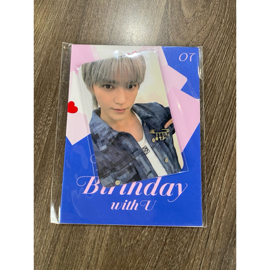 ชุดการ์ด NCT 127 TAYONG ARTIST BIRTHDAY