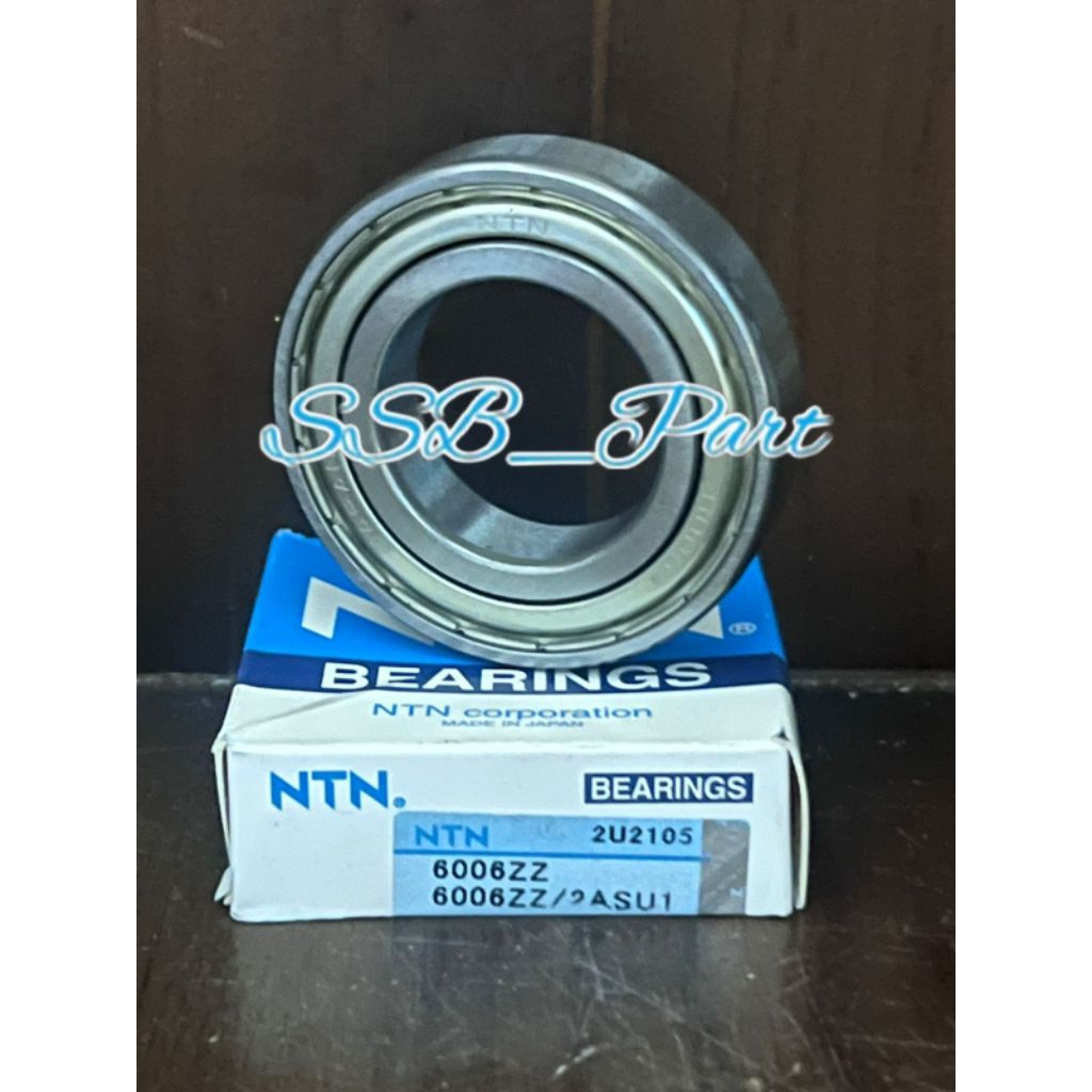 BEARING 6006 ZZ NTN LAHER 6006ZZ NTN 30X55X13