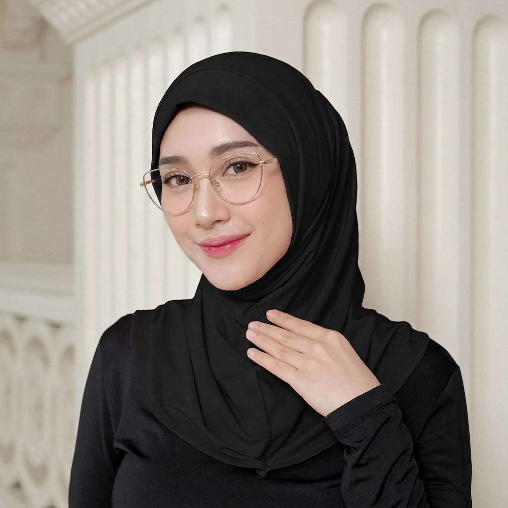 Manisa - Hijab Padel Paddle Bergo Sport Jersey Premium Instant Sport Hijab Instant Sport Hijab