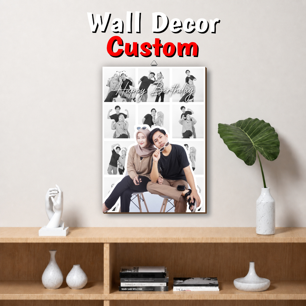(MDF) MEMORIES FRAME - CUSTOM PHOTO FIGURA - AESTHETIC FIGURA - BIRTHDAY/ANNIVERSARY/WEDDING GIFT