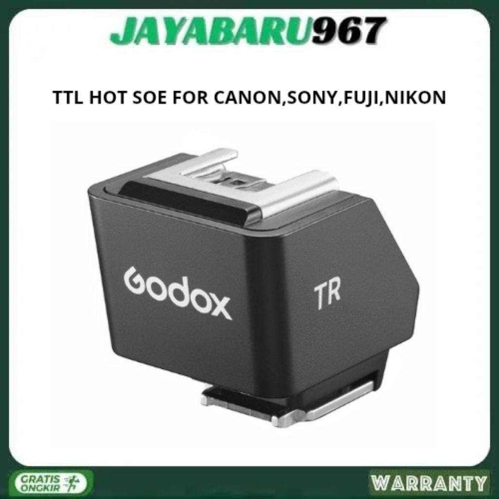 NIKON GODOX TR-C TTL HOT SHOE ไรเซอร์สําหรับ CANON, ANDROID, FUJI, SONY