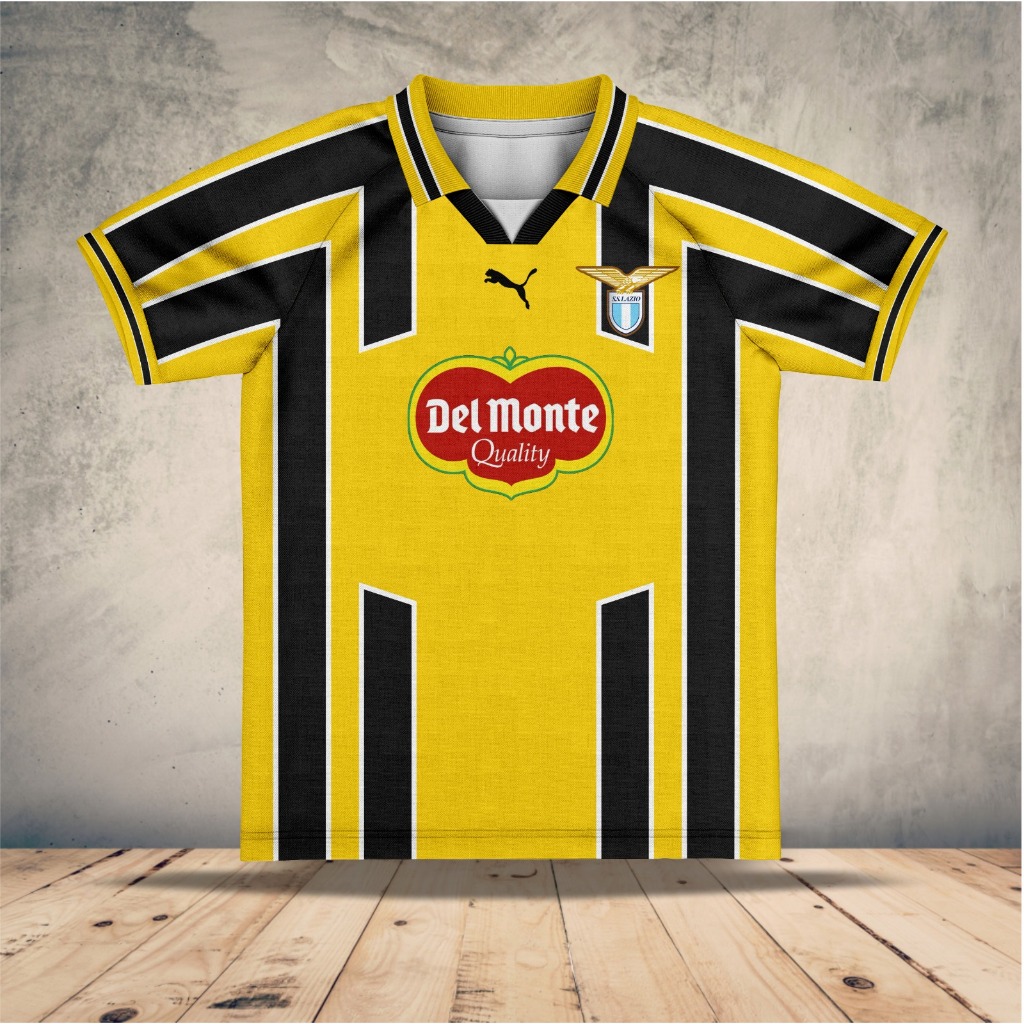 SK-ONE-CLASSIC RETRO JERSEY ITALIAN LEAGUE-FULLPRINTING-DRILL MATERIAL COOL และ COMFORTABLE