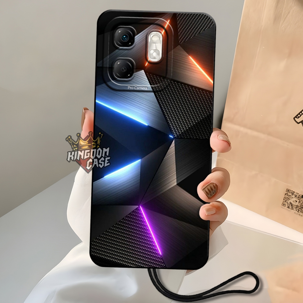เคส HP GANTUNGAN INFINIX HOT 50i/SMART 9 ฟรี ไม้แขวนเสื้อล่าสุด 2025 | Cool Case - Softcase Protecti
