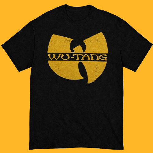 WU TANG CLAN Band T-Shirt Vintage Retro Logo - Regular & Boxy เสื้อยืด Unisex Merchanded Band Shirt