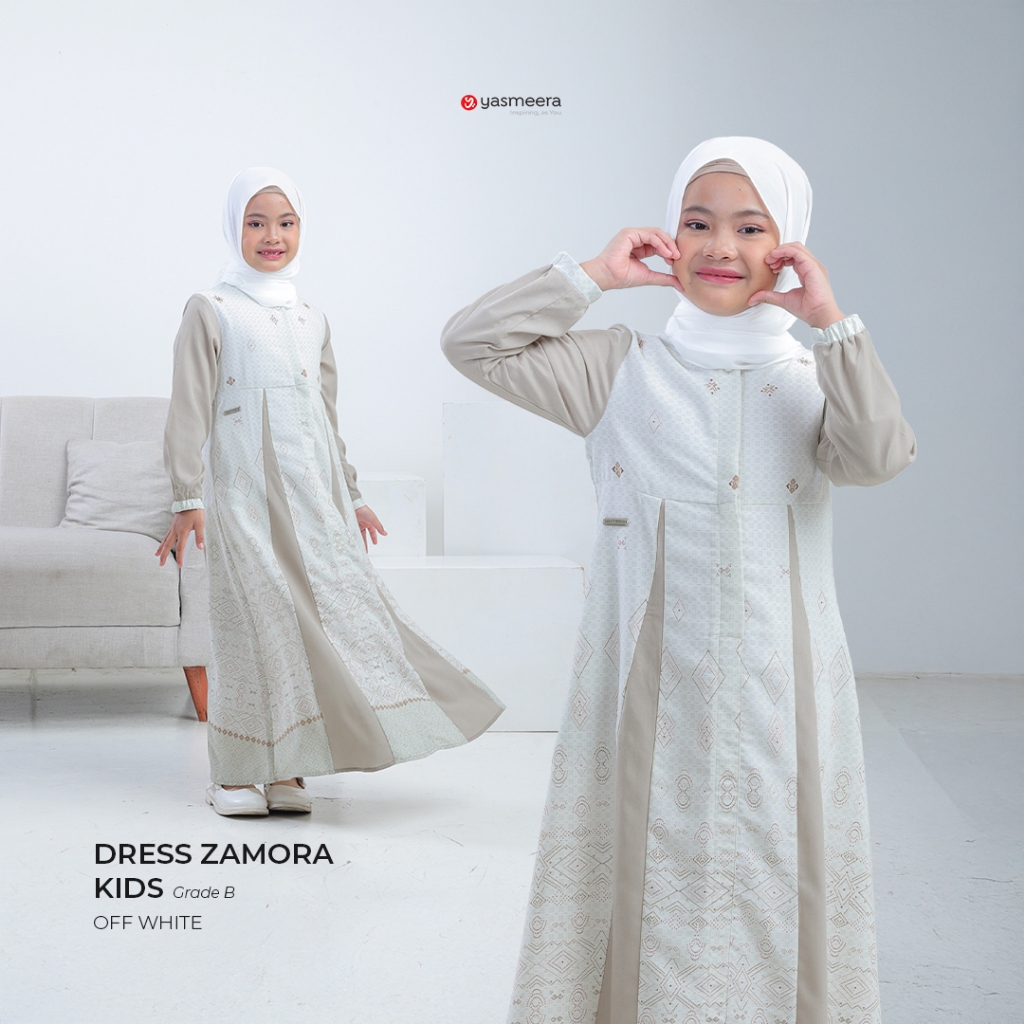 Yasmeera Official | Zamora Dress Kids Grade B
