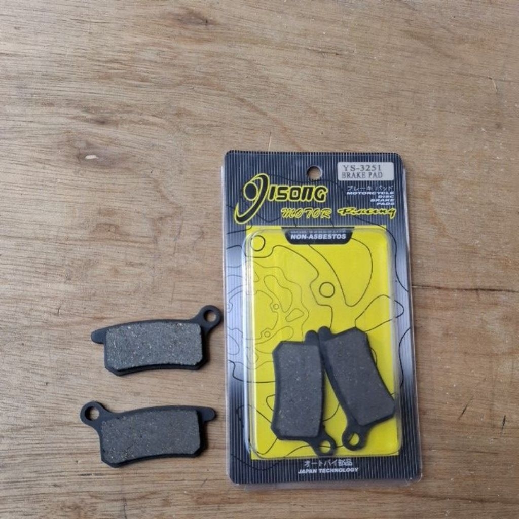 ผ้าเบรคหน้าและหลังสําหรับ Husqvarna CR 65 KTM 65 85 SX ys3251