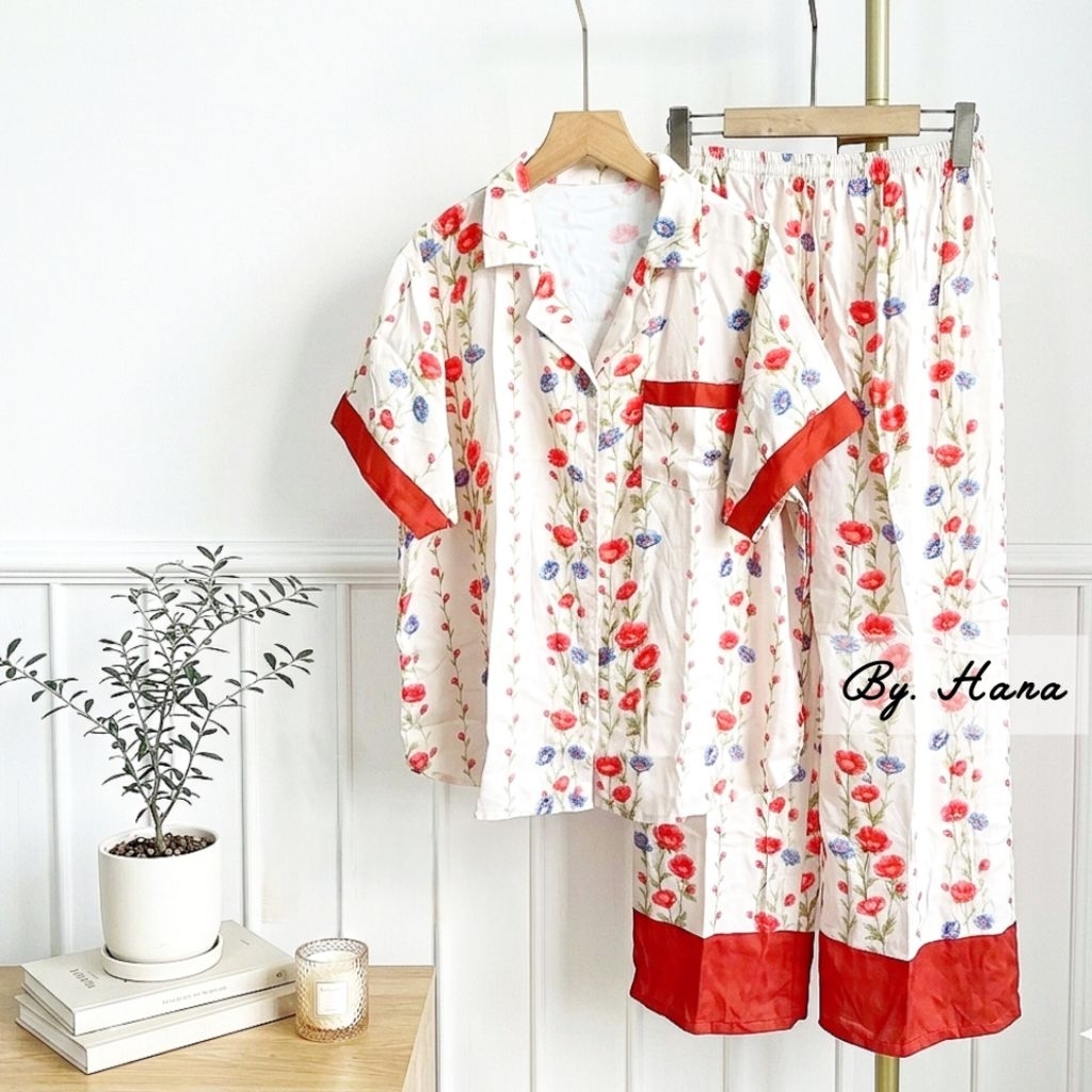 Juana Jumbo Suit Ld 120 เรยอน ลาย้เหนียว 4115 | ชุดนอน | พยาบาลชุดเดียว ชุดนอนสายเดี่ยว