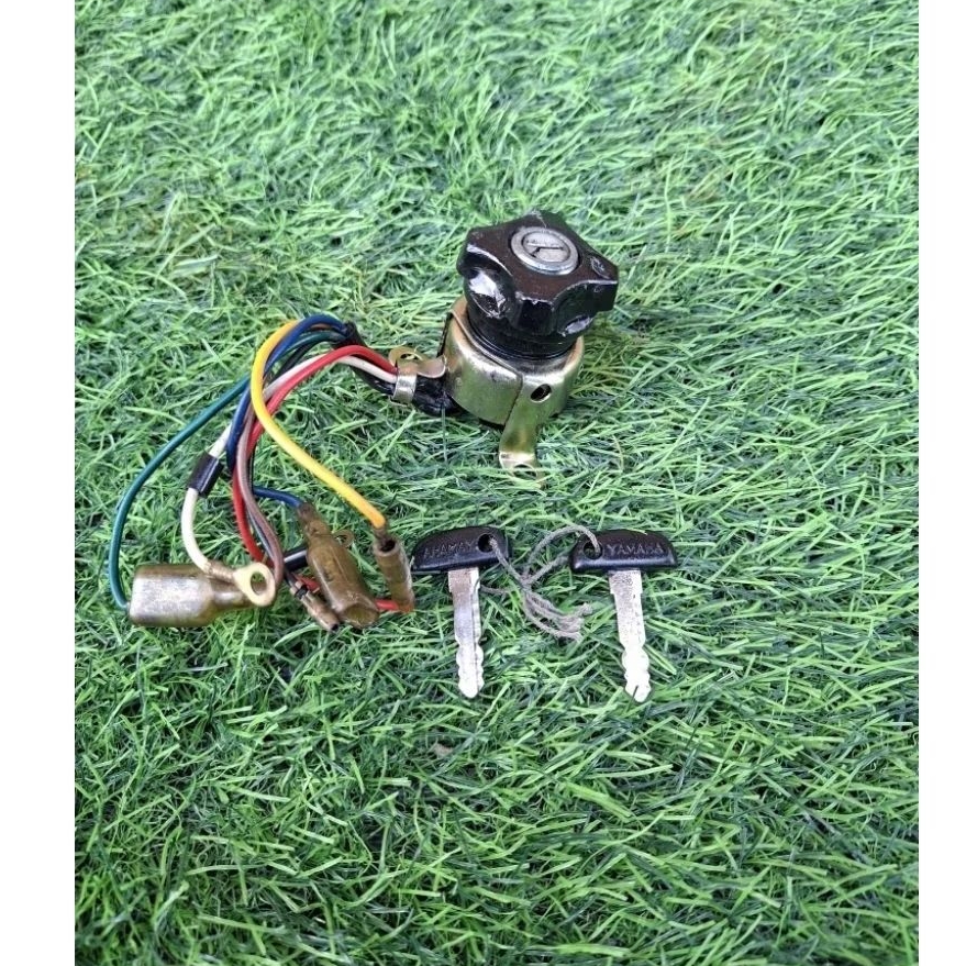 L2G CONTACT KEY SET KEY NUT MAIN SWITCH YAMAHA L2G YB100 ORIGINAL
