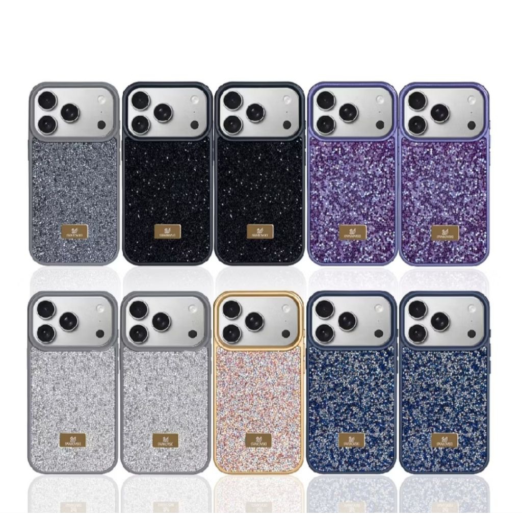 SWAROVSKI GLITTER CASE IP 17promax.17pro.17.16pm.16pro. และอื่นๆ