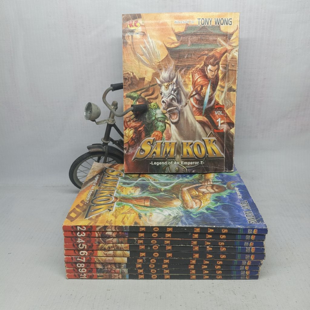 Sam Kok Comic set 1-11 (minus vol 10)