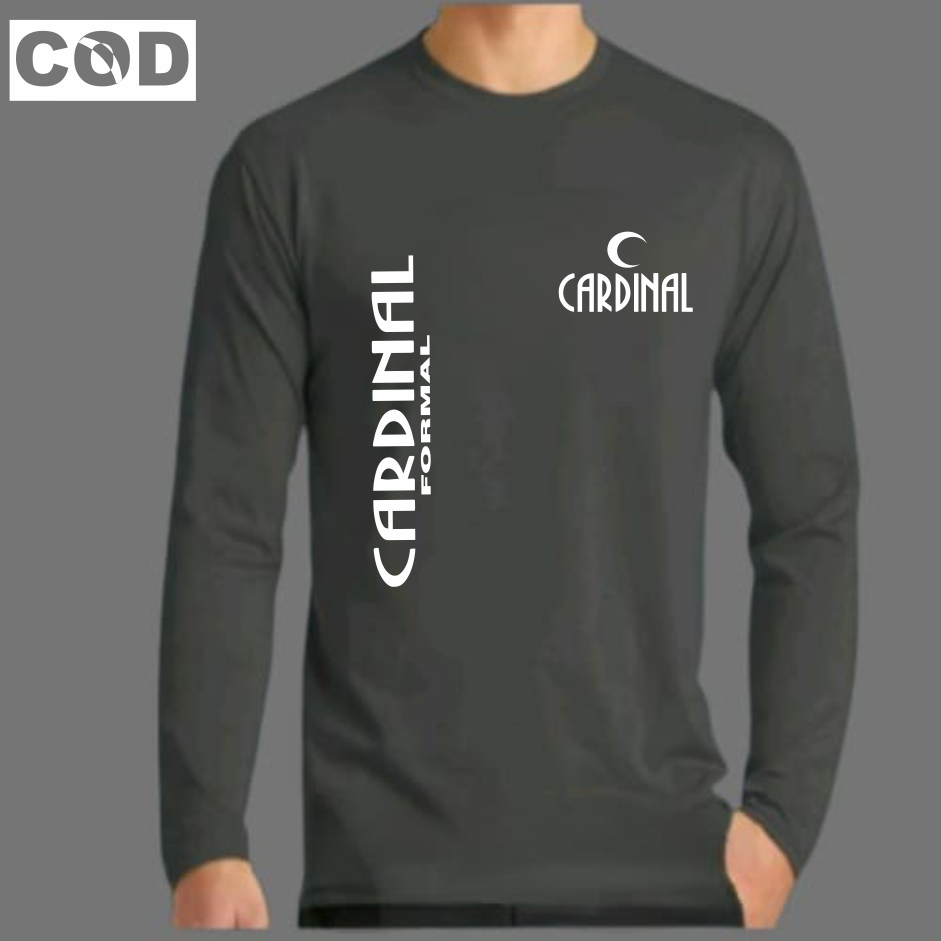 GET 1 ชิ้น Hiqmah Distro เสื้อยืด Distro CarD Bulan Kr PJ สีขาวล่าสุดแขนสั้น Motif Cardinal อย่างเป็
