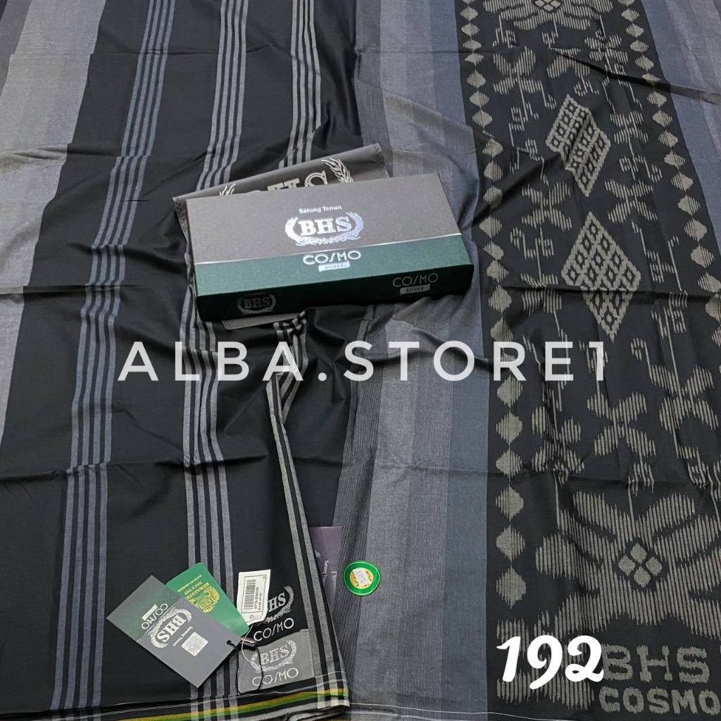 BHS Cosmo Gold Silver Sarong ORIGINAL 100%/BHS COSMO Plain Motif/Agen BHS Pekalongan Official Cosmo 