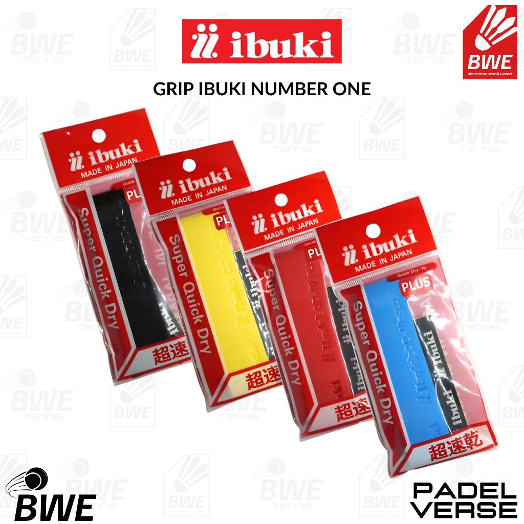 GRIP IBUKI NUMBER ONE - GRIP BADMINTON TENNIS BADMINTON FIELD TENNIS ของแท้ 100%