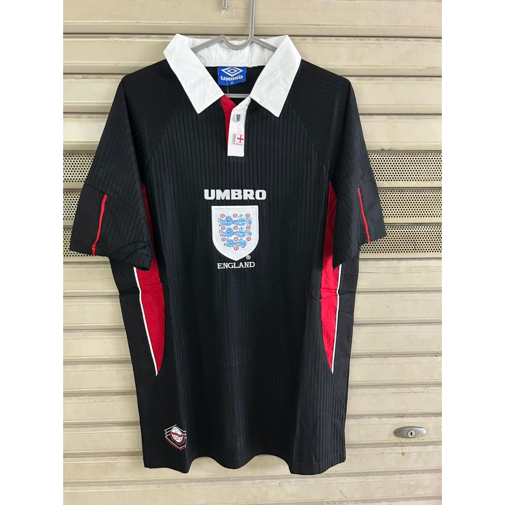 RETRO ENGLAND AWAY 1998 BLACK RETRO ENGLAND 98 สีดํา
