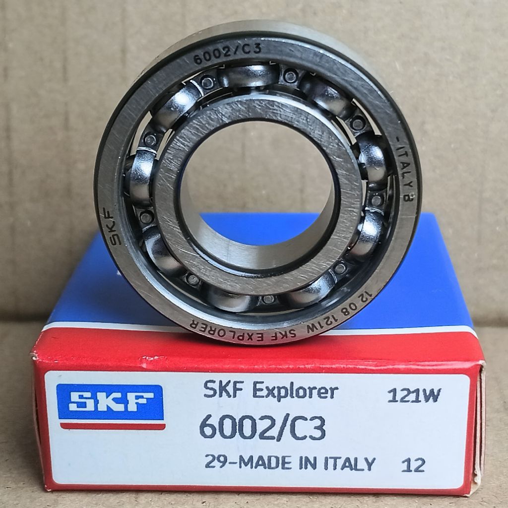 BEARING 6001 6001 6002 6003 6004 C3 พร้อมฝาครอบด้านบน SKF อิตาลี