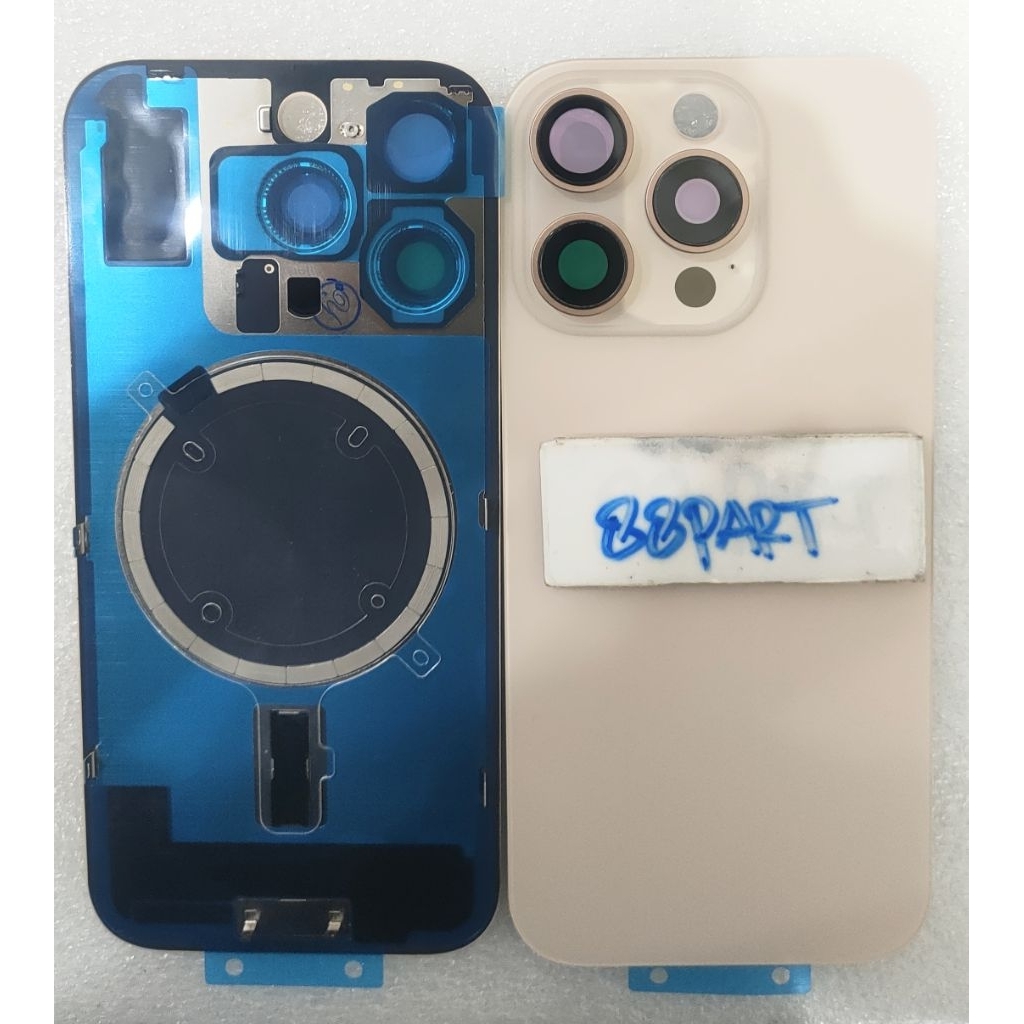 BACKDOOR + RING GLASS PHONE 16 PRO / PHONE 16 PRO MAX